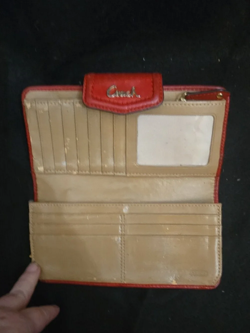 Coach signature jacquard